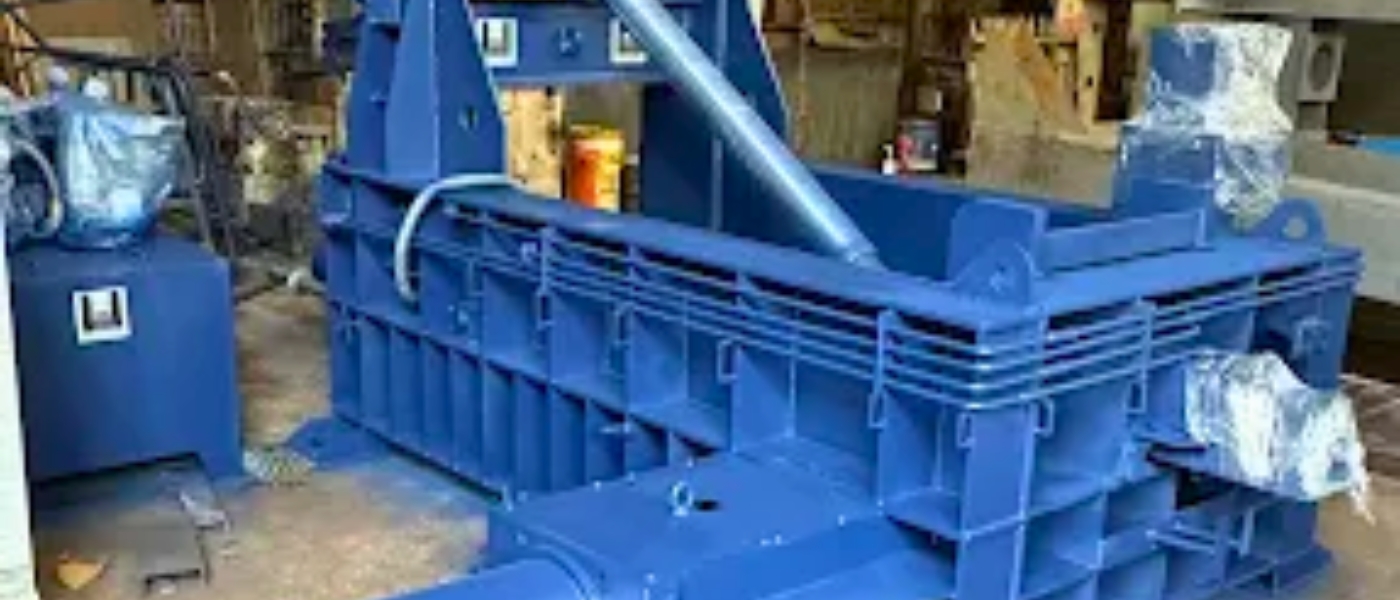 Industrial Grade Scrap Baling Machine